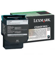 Lexmark 0C544X1KG C544, X544 Black Extra High Yield Return Program Toner Cartridge